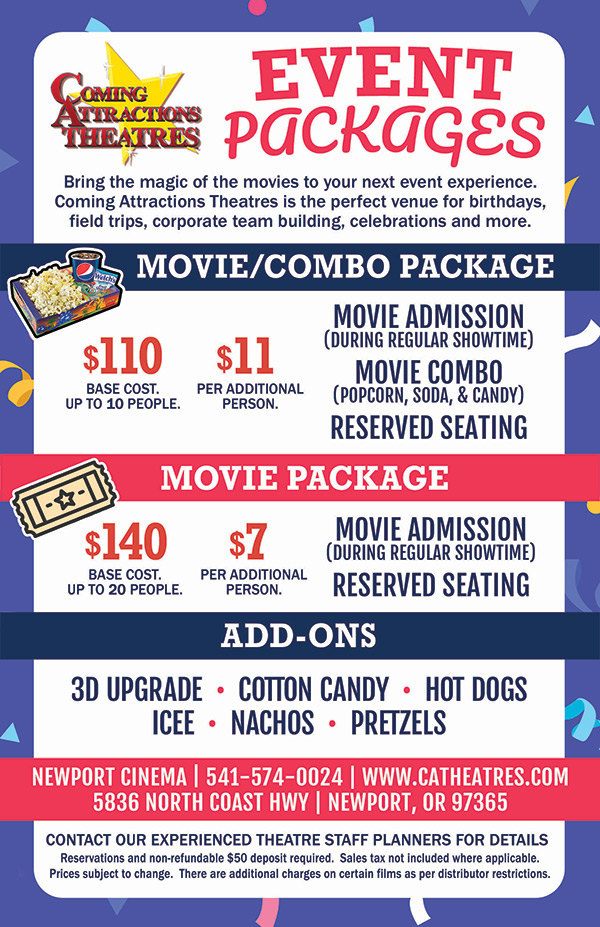 Newport Cinema Event Packages